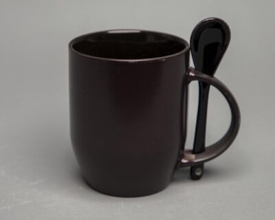Color Mug With Spoon - Image 7