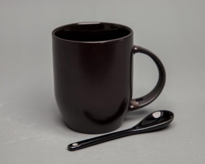Color Mug With Spoon - Image 10